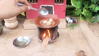 Miniature Gulab Jaman || Mini Foodkey || Yt Mini Cooking