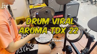 Electric Drum Elektrik Aroma TDX22 TDX 22 Original Garansi
