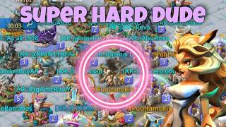 Lords Mobile - So hard target with 7m each T4. War gear and ranged wedge is deadly combination