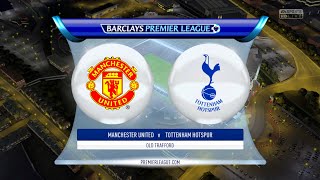 FIFA 15 (2015) - Manchester United vs Tottenham Hotspur - Gameplay PC HD