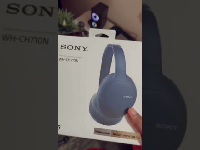 Sony WH-CH710N #bluetoothheadphones #sony