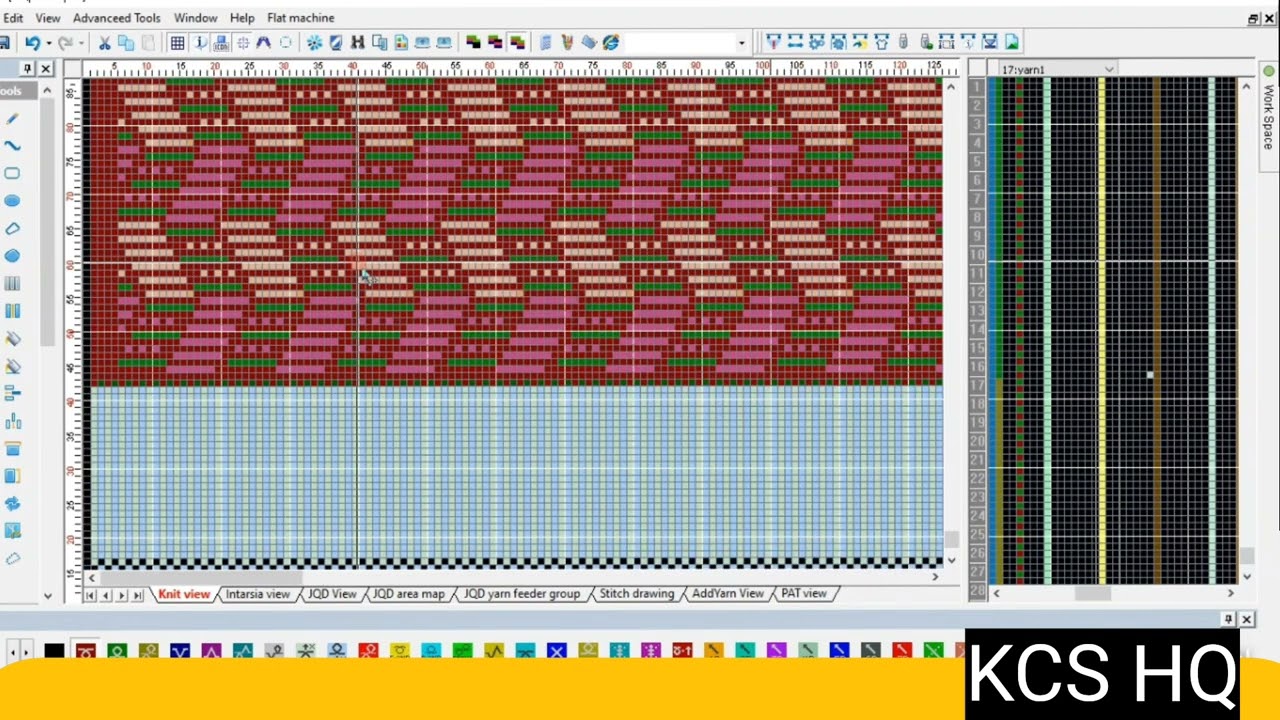 Pointelle knit sweater pattern | HQPDS | KNITTING 