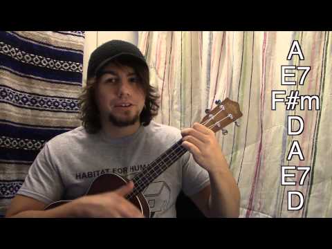How to play wagon wheel on ukulele the easy way
