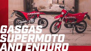Hit the streets with the new GASGAS SM 700 Supermoto and ES 700 Enduro