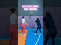 VOLLEYBALL BUMP PASS TRAİNİNG ↙️↙️↙️ #keşfet #volleyball #womensbeachvolleyball #spor #voleybol