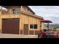 Barn almost done. Barn almost done.