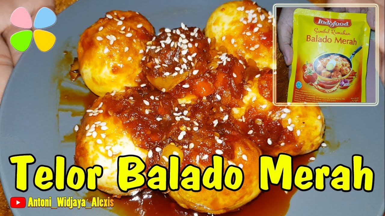  Telor  Balado Merah  Indofood Daily Cook 62 YouTube