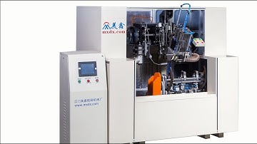 Meixin Brush Machine丨Top-quality 5 Axis 3 Head 2 Drilling and 1 Tufting Toilet Brush Making Machine