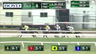 RACE 6 PROGRAM 5 30 2025