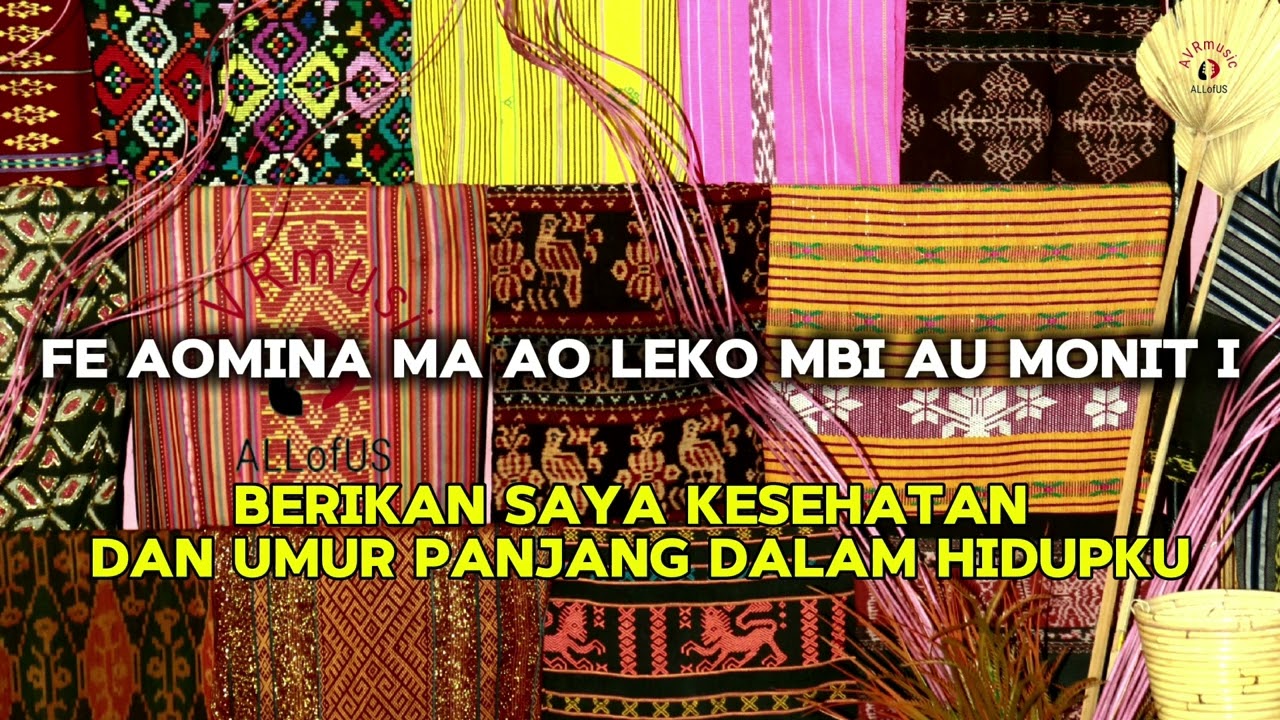 Usi Au Es Kau Paha Lo - Omri Kase, Lirik + Translate, Rohani Timor | AVRmusic