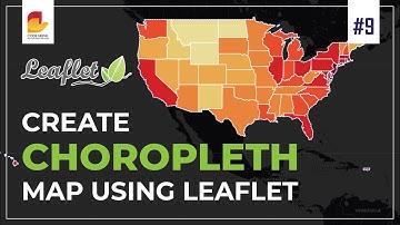 Create A Choropleth Map Using Leaflet || Leaflet JS Tutorials || Leaflet Series  #8 || Code Nepal
