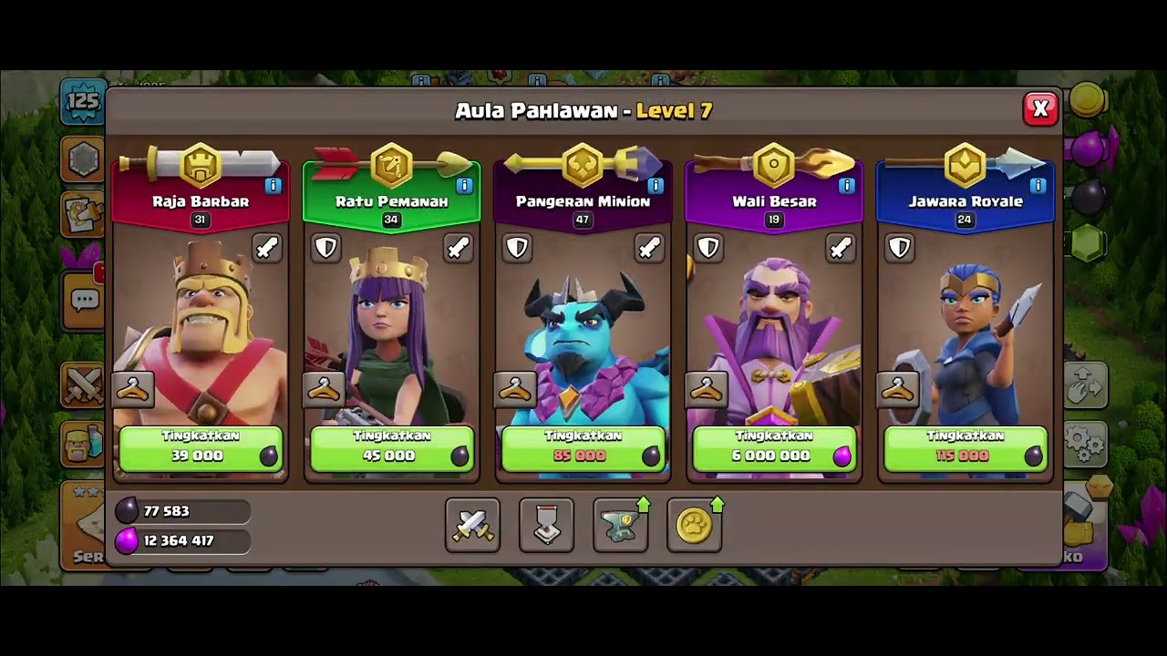 Mencari gold pake Hero goblin super, mudah dan cepat untuk upgrade 