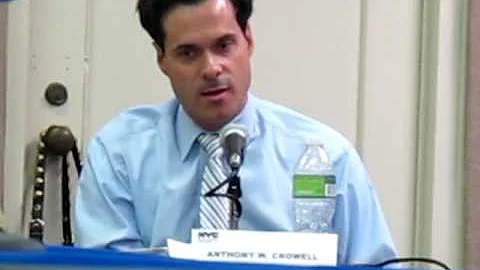 Anthony Crowell NYC Charter Revision Commission in...