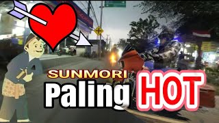 menikmati jalan jalan sore hari | sunmori | cerita sore