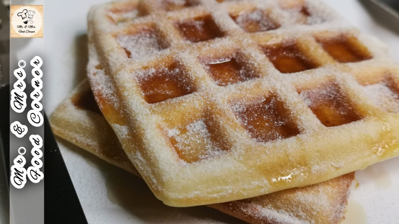 Perfect Classic Waffles Recipe Homemade Classic Waffles In Urdu Hindi Mr And Mrs Food Corner Youtube Perfect Classic Waffles Recipe Homemade Classic Waffles In Urdu Hindi Mr And Mrs Food Corner Youtube