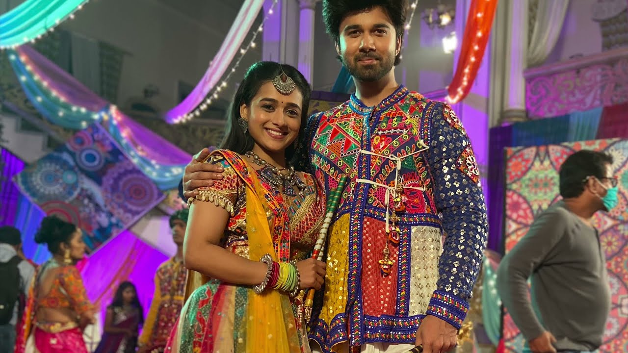 Navratri Special Dhamaka | Aarav-SImar Garba Dance | The Making | #BTS | Radhika ~ Avinash Mukherjee