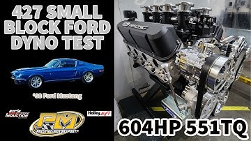 604HP Borla Stack Injected 427 Windsor Dyno Testing for Tony