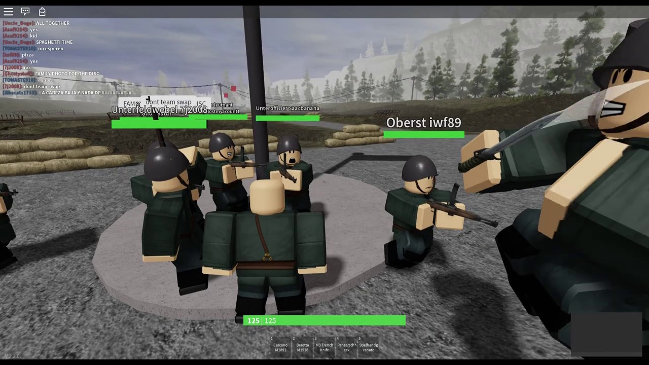 The Biggest Italian Foreign Aid Squad In The Game Roblox D Day Youtube - d day verson roblox