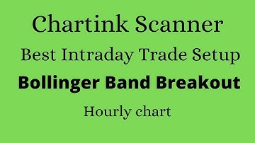 Chartink Scanner Best Intraday Trade Setup Bollinger Band Breakout