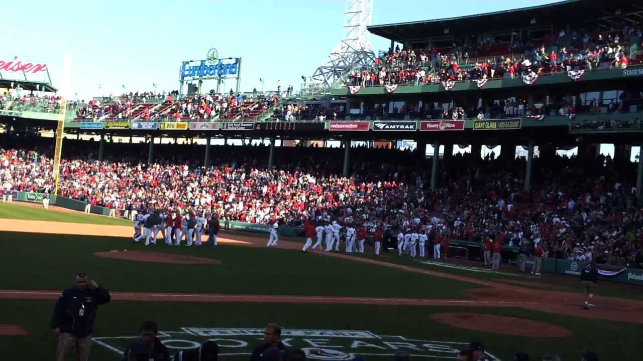 Love that Dirty Water Played at Fenway Park after Red Sox Victory YouTube