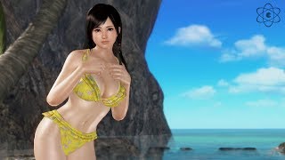 DOAX3 - Kokoro Hyacinth Special: full relaxation gravures, pole dance & more