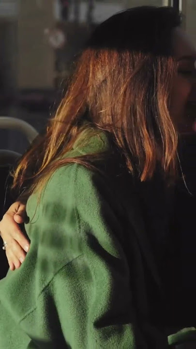Lesbian Kiss in Bus😘 Cute #lesbiancouple #kissing #subscribe