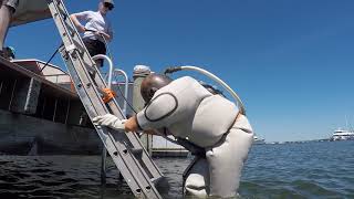 Bill vintage hardhat diving Chesapeake Bay Maritime Museum