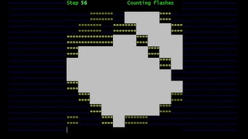 Advent of Code 2021 Day 11 Visualization