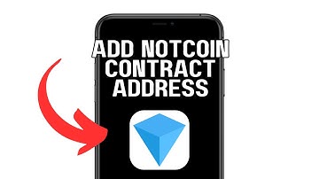 ADD NOTCOIN CONTRACT ADDRESS TO TONKEEPER 2025! (FULL GUIDE)