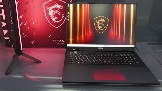 картинка: Ноутбук MSI Titan 18 HX Ai 2025 с графикой RTX5090 в магазине MSI Store
