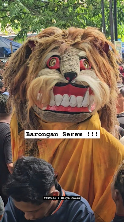 Barongan Terakhir Paling Serem 👹 #barongan  #barongankendal #singobarong