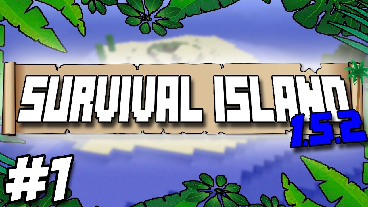 Minecraft: Survival Island 1.5.2  - Day 1 - All Washed Up