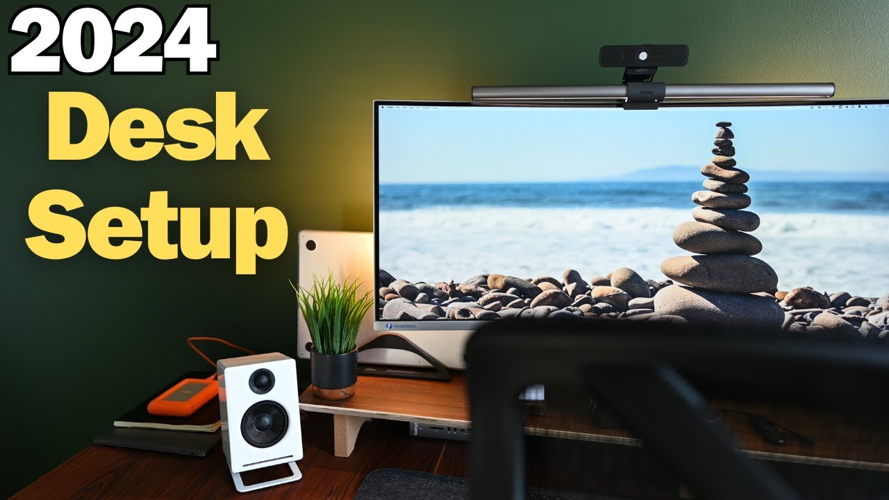 My Productivity Desk Setup (2024) - YouTube