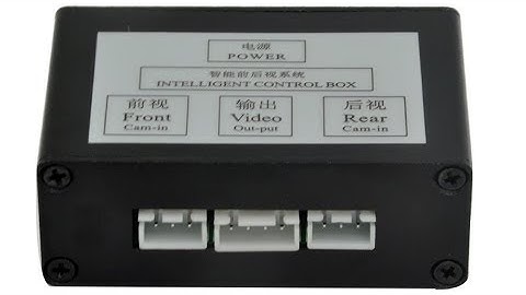 hidden car camera! Auto Switch Car Parking Camera Video Control Box with Manual