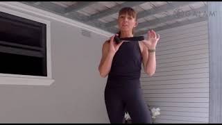 Gaiam Tone & Flex Kit - Anchored Lower Body Toning Workout