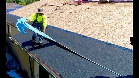 ICE AND WATER SHIELD INSTALLATION TRICKS