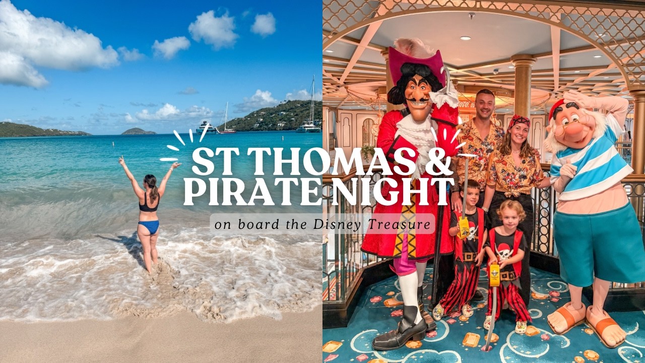 Is this our favourite Caribbean Island yet? | St Thomas US Virgin Islands | Disney Treasure