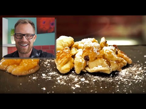 How to make Kaiserschmarrn - an austrian pancake - German Recipes - klaskitchen.com - simple recipes