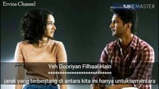 Khairiyat  lirik dan terjemahan indonesia  Arijit singh