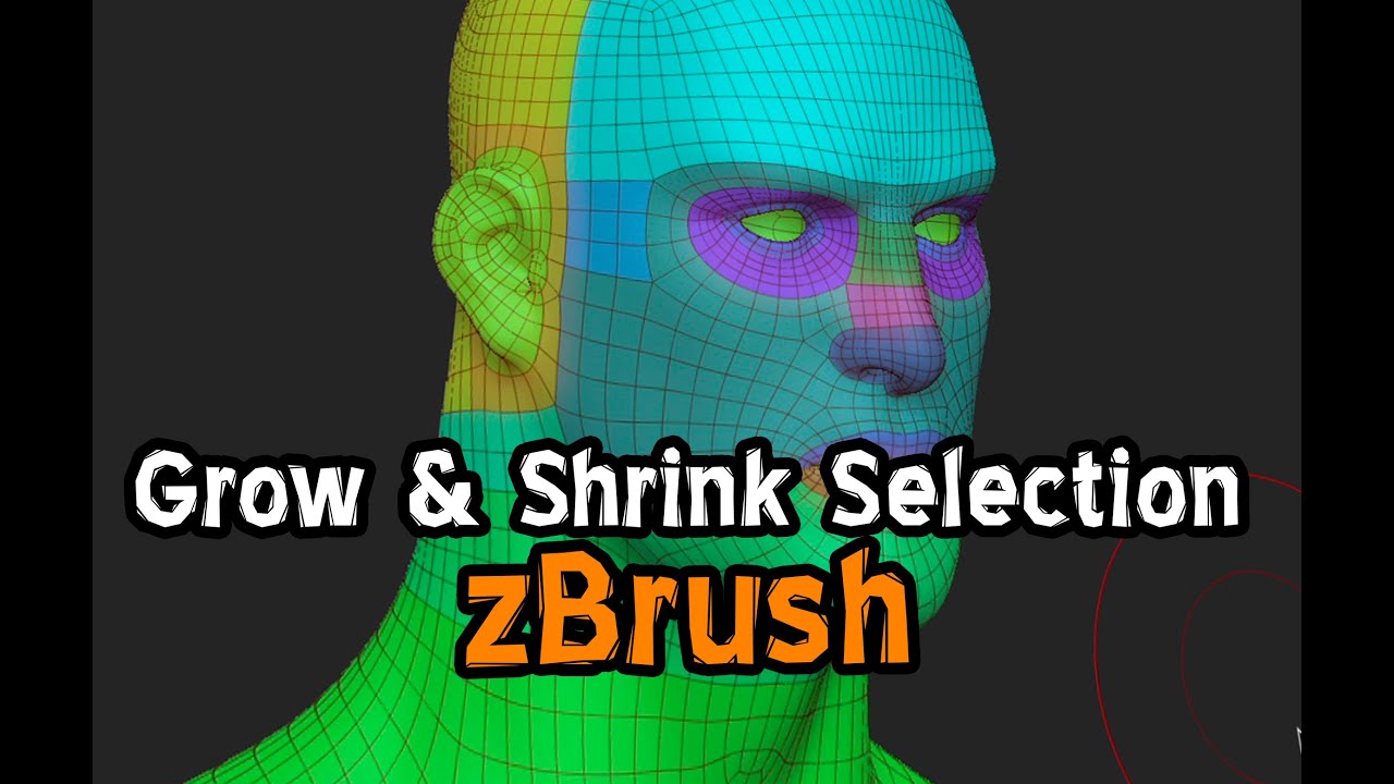 how do you unmask a selection in zbrush