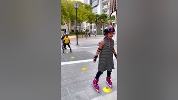 Lemon drops for flexibility and coordination. Inline skating classes in Dubai contact +971553850452