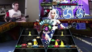 Through The Fire and Flames Guitar Hero 3 Co-op 100% FC!!!