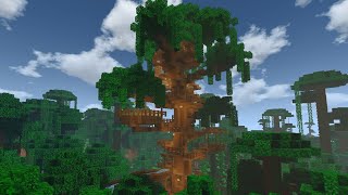 COSTRUISCO UNA CASETTA SULL’ALBERO! -  LAMACRAFT EP. 2 screenshot 2