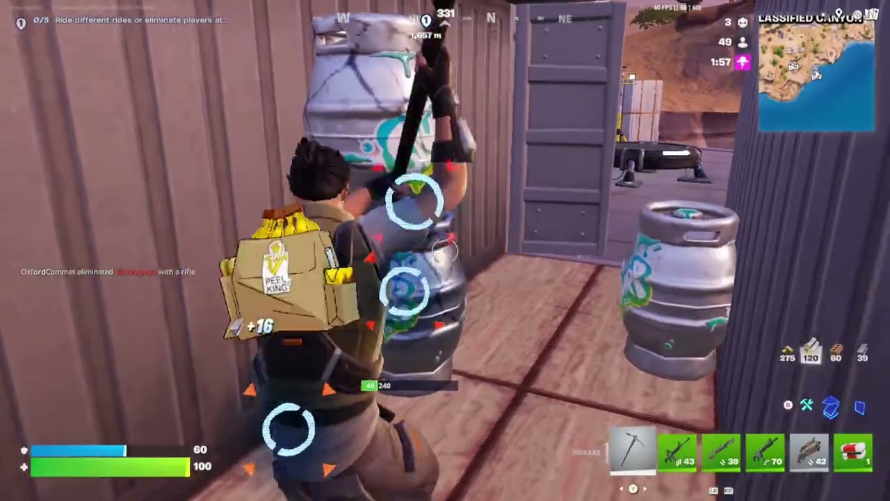 Fortnite January 9th Match: Multiple Eliminations and A dumb mistake! 