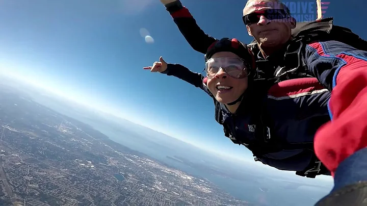Kristina Downs's Tandem skydive!