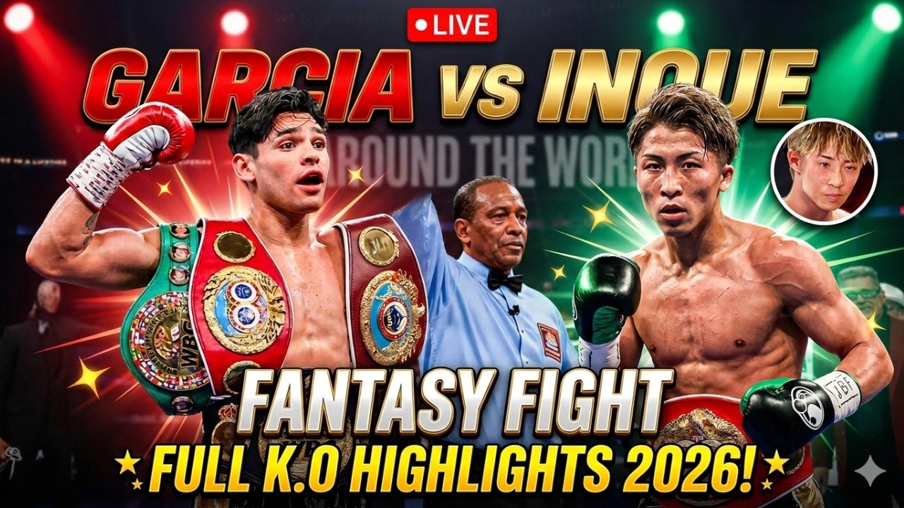 Ryan Garcia vs Naoya Inoue – Fantasy Fight Simulat