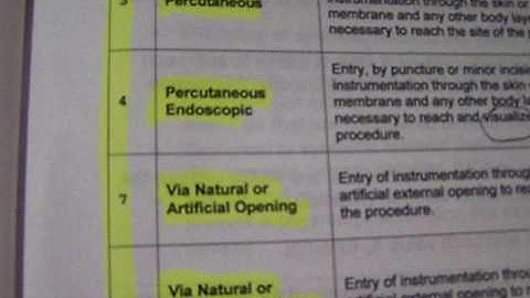 ICD 10 PCS Lecture 1