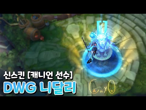 신스킨 DWG 담원게이밍 <strong>니달리</strong> 묵직한 물고양이?