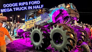 Monster Truck Grudge TugOWars (CRAZIEST CARNAGE IN TUG HISTORY)