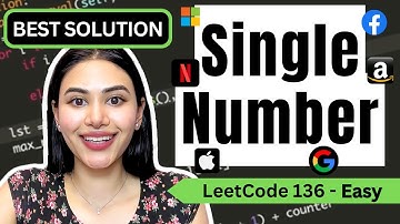 Single Number - LeetCode 136 - Python #leetcode